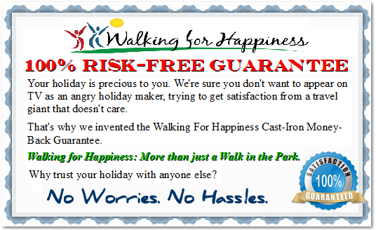 Walking for Happiness Risk Free Guarantee Walking for Happiness Risk Free Guarantee